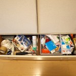 引き出しもぐちゃぐちゃ~。