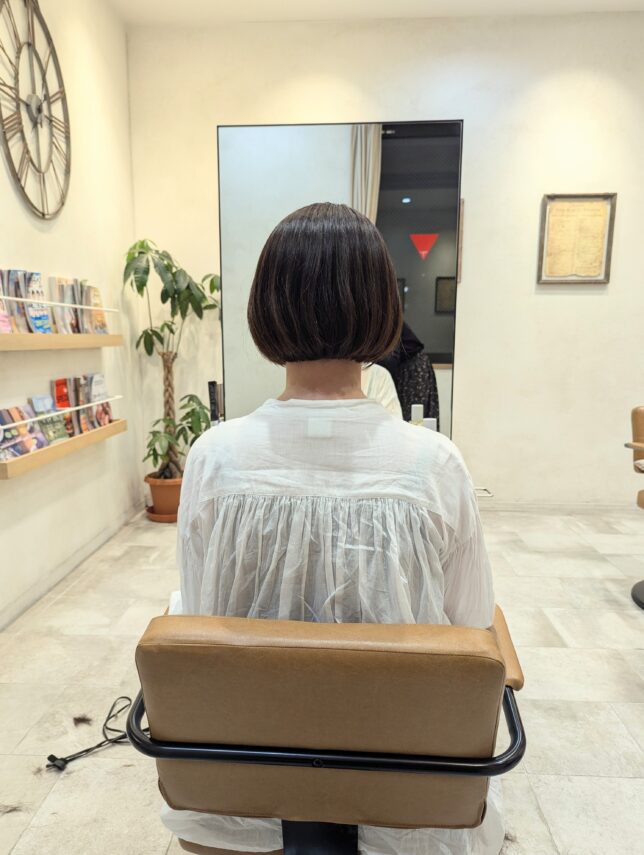 50㎝バッサリカットして念願のヘアドネーション！