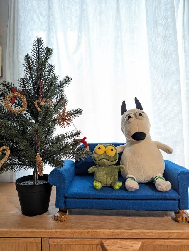 バムとケロのソファを手作りしました